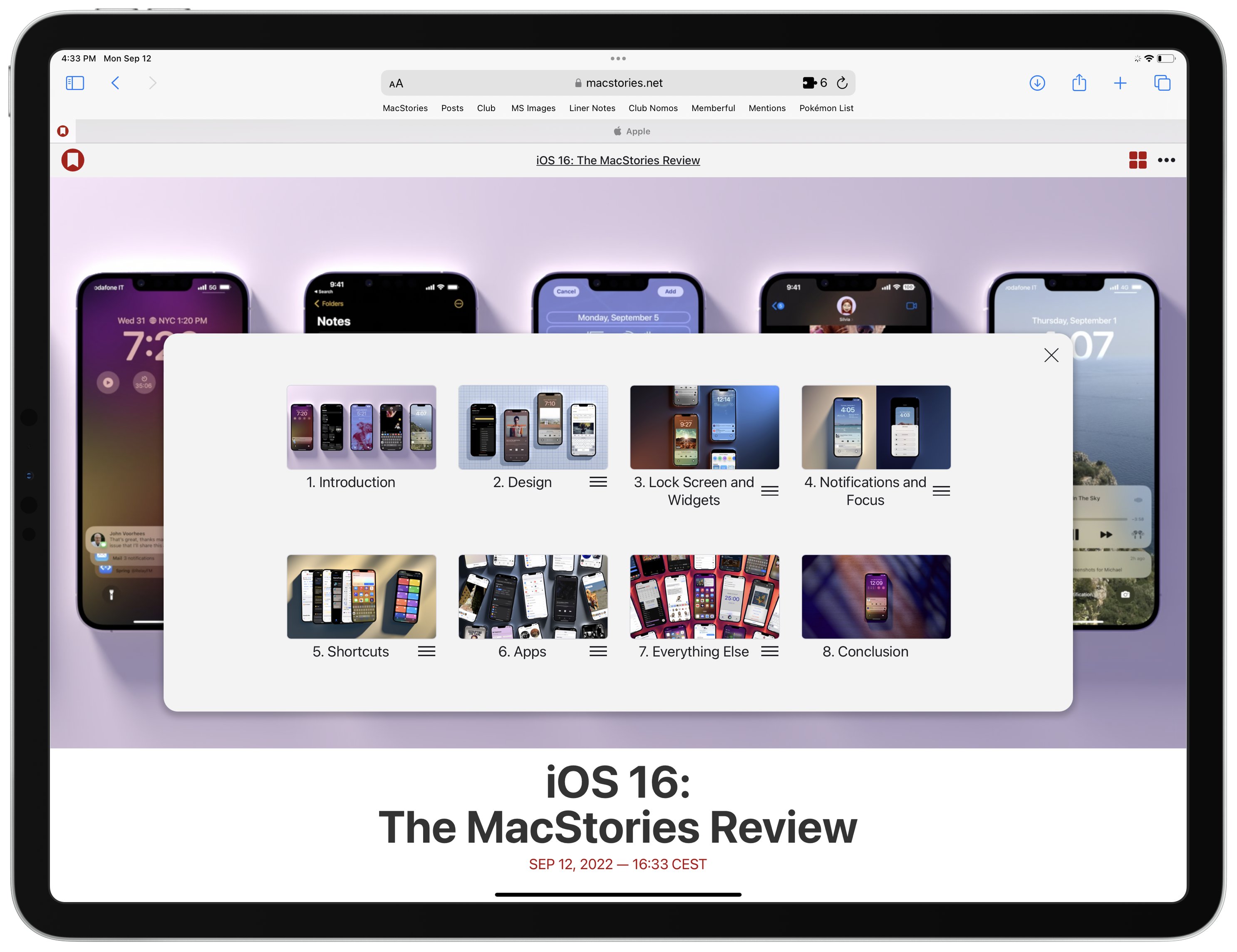 iOS 16: The MacStories Review - MacStories