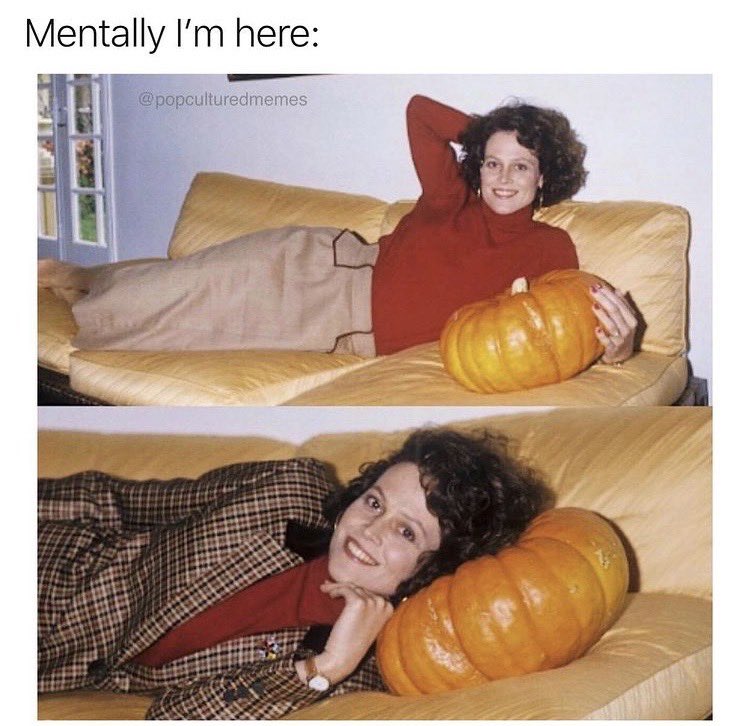 jrguzmanVO's tweet photo. Now that the SF Bay Area heat wave is over, I am in Full #Fall Mode! Bring on all the #autumn vibes and pumpkin-flavored everything! 🎃 🍁🍂#whoworeitbetter #PSL #pumpkin #JRSoExtra #fallmemes https://t.co/Dk1DdfR1aF