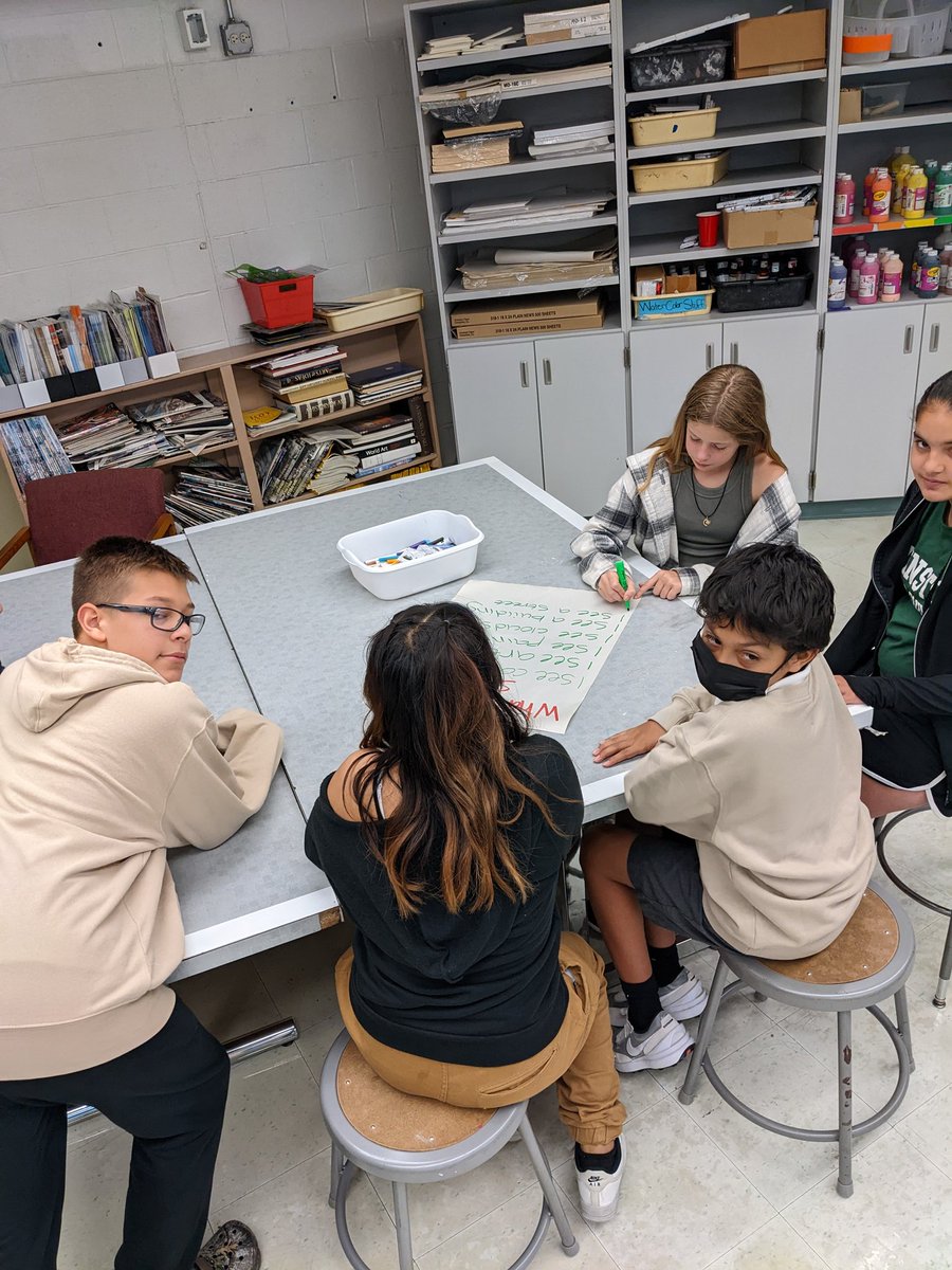 SMocKroom's tweet photo. So proud of these #7thgrd @WinstonCampus Ss! We practiced #blindcontourdrawing skills, re-grouped for extra social connections and shared out responding to questions using #visualthinkingstrategies
Phew... it's only Monday 🤩 @validateaffirm @NAEA @abcface3 @Ilaea @D15Schools https://t.co/5zGi0xN2HE