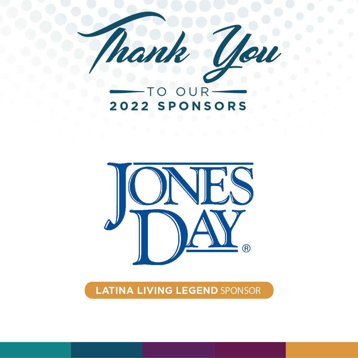 DFWH100's tweet photo. At only 3 days of our special DFW H100 event! We are excited to celebrate our our 2022 Latina Living Legend honoree, Hilda Galvan. Shout out to our Legend sponsor @JonesDay for helping us make this event possible.

#LLL2022
#ELLA2022
#Womenwhoinfluence
#DFWH100              " https://t.co/qgQXoo9WiH