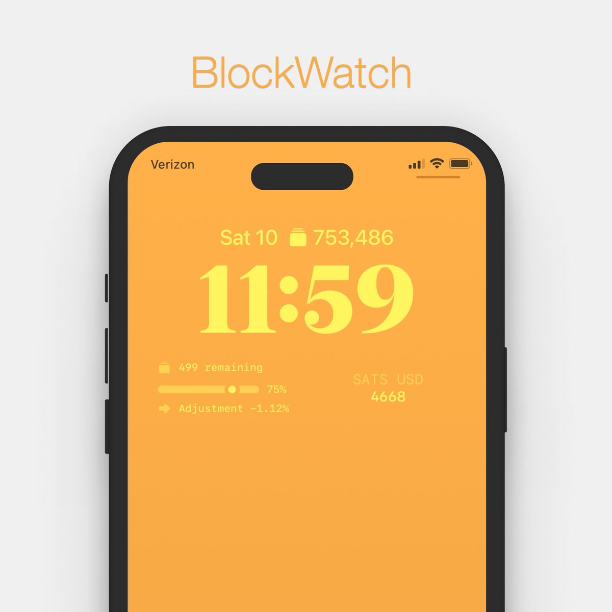 matthewramsden's tweet image. iOS16 + BlockWatch

A new version of BlockWatch for iPhone drops today alongside #iOS16 

BlockWatch version 1.3.0 adds:
+ Lock Screen Widgets
+ Mining Stats Widget
+ Intent Widgets
apps.apple.com/us/app/blockwa…