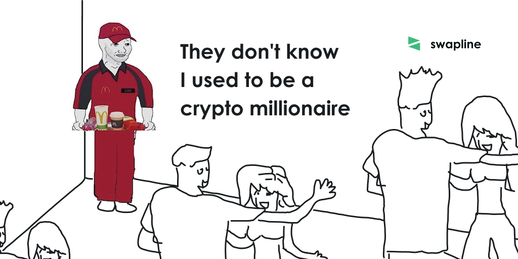 swapline_io's tweet photo. No doubt - you will be a millionaire 😉 #Bitcoin #cryptocurrency https://t.co/HhYlBVh10H