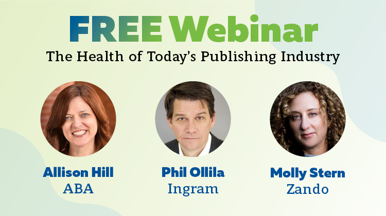 IngramContent's tweet photo. Don’t forget to register for our live panel discussion THIS Wednesday 9/14! Join Allison Hill, CEO @ABAbook, Phil Ollila, Chief Content Officer at Ingram and Molly Stern, Founder &amp; CEO @Zandoprojects - as they discuss the future of #publishing 
👉https://t.co/amsLXkL2Lb https://t.co/0z9aw8UgwQ