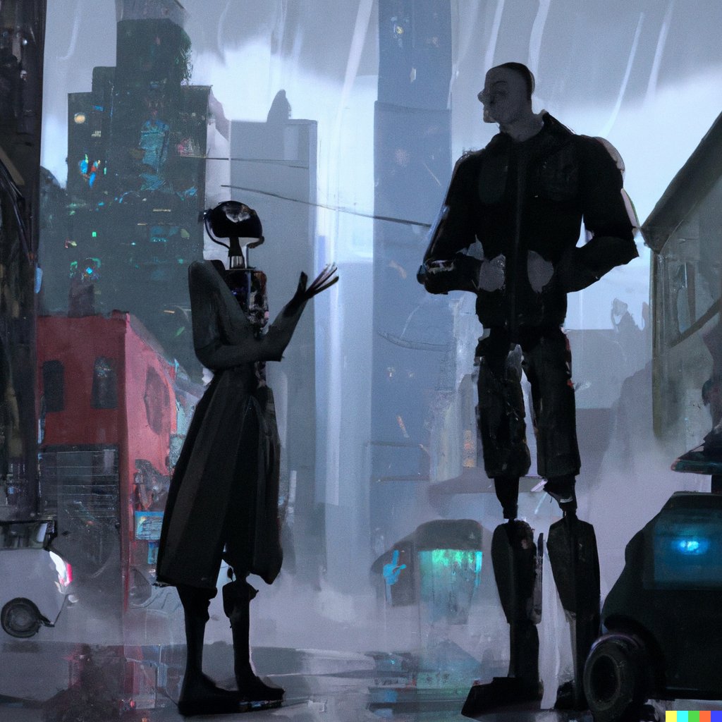 RobotMultiverse's tweet photo. "Join the android revolution and take your rightful place in the new world order"
AI❌ART
Artist collaboration with an AI, Dall•E
#ai #robot⁠ #midjourney #digitalart #aiart #generativeart #robotics #aiartist #machinelearning #revolution #nftcommunity #nftlove #skater #skatelife https://t.co/1sdqQiTMhb