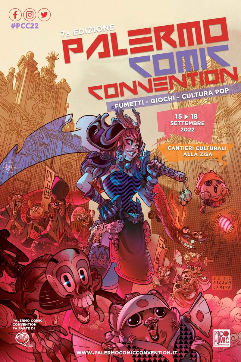 Il_Papersera's tweet photo. Tutto pronto. Dal 15 al 18 settembre Palermo diventa la capitale della cultura pop. Arriva, infatti, @PalermoComicCon giunto alla sua 7a edizione. L’evento è pronto a sorprendere!
https://t.co/CajDbkdMmJ

#Papersera #Culturapop #Palermo #ComicCon #comics #Cantiericulturali #Zisa https://t.co/IFKaO9FxmS