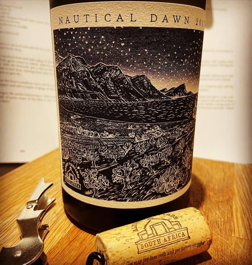 Alheit Vineyards Nautical Dawn 2017 - I opened this at the weekend to drink while reading @timatkinmw South Africa Report
2022. I seem to remember this was the first release. There are notes of guava, nectarine, pear, spice &amp; honey the palate is beautifu… instagr.am/p/CiaXsGYNh8X/