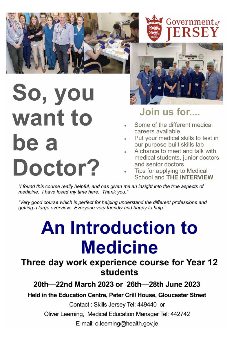 Are you a year 12 student who is looking to study medicine? Part of your application will require you to demonstrate that you’ve explored a career in healthcare and work experience. We will be running our 3 day Introduction to Medicine course in March and June 2023