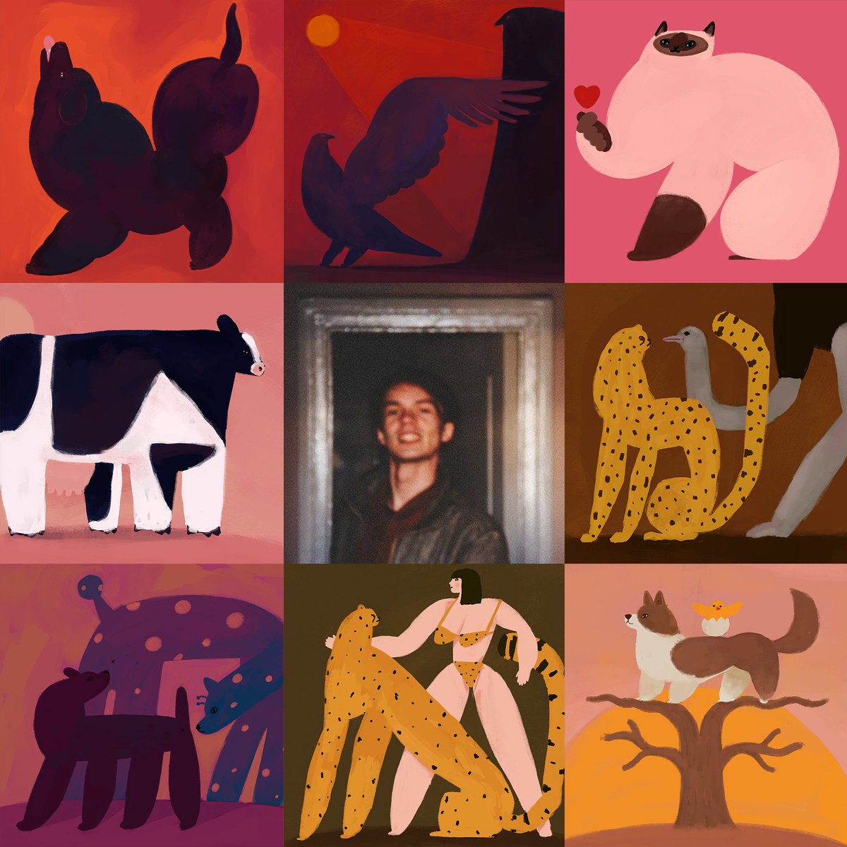 well it's me - #artistsontwitter