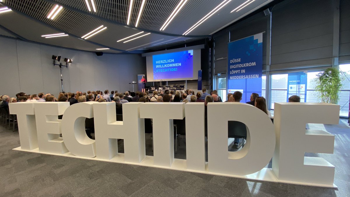 Welcome to #TECHTIDE! 🎉 Das Opening hat begonnen. Schaltet unbedingt den Live-Stream ein und erhaltet neue Impulse und stimmt euch mit uns auf die TECHTIDE ein ➡️ bit.ly/3Kr5wHO