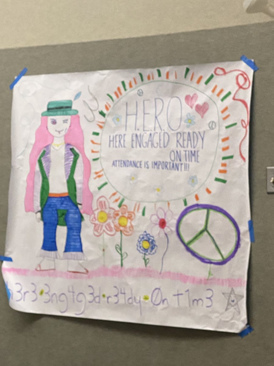 AntonioGipson10's tweet photo. Spent a little time this morning at Early College High School as the worked on their 2022 Attendance Awareness Campaign Posters “Stay Connected, Keep Learning!  Awesome work👏🏾👏🏾👏🏾 
 @FSUSD_ECHS https://t.co/8PnbGGRegF