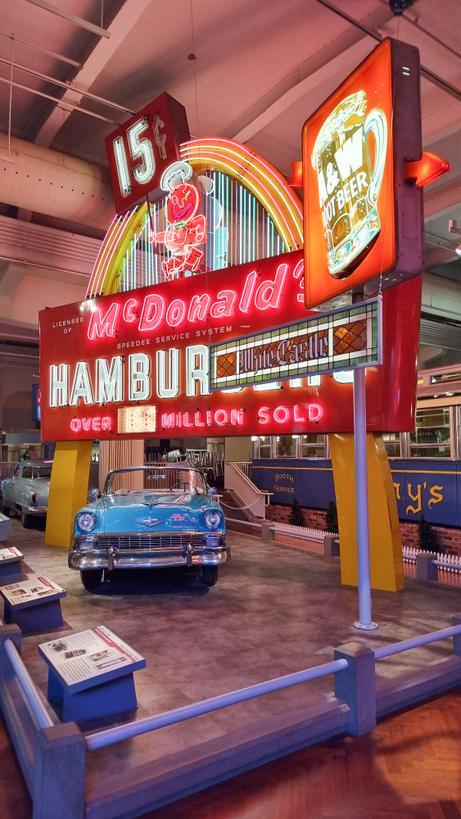 CalvinFisher_ZA's tweet photo. We hit the ground with a visit to the Henry Ford museum only to discover that it holds more than just Ford products: such as JFK's ill-fated Lincoln, Rosa Parks' bus, jet-cars, and even rivals from GM. But what got me was the Americana from diners to MTV
#news24motoring #wheels24 https://t.co/Z5Rvsu7aa8