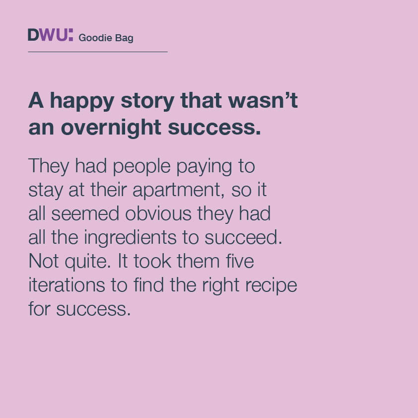 DesignWakeup's tweet photo. Before the release of tomorrow's episode, we are sharing today the Goodie Bag from our previous one, where we talk about how design thinking helped Airbnb co-founders turn the company into a major success.

#design #designcommunity #designthinking #businessdesign #strategydesign https://t.co/evGr9bLHea