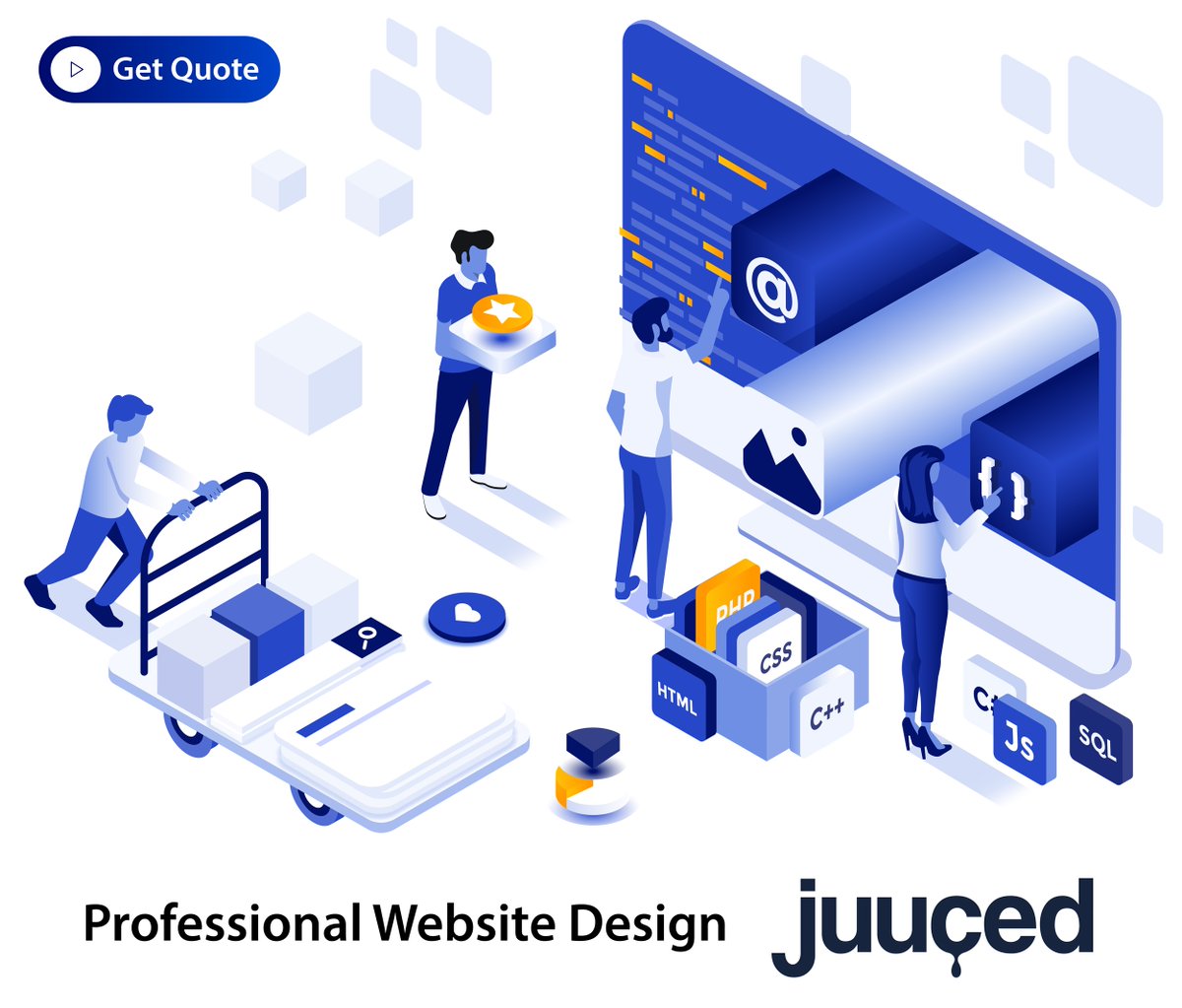 JuucedMarketing's tweet photo. Your website is a canvas that displays your brand's personality. At Juuced, we develop sophisticated websites to effectively engage your target audience. #GetJuuced

Connect with us! 
https://t.co/KdfpMy8H1x

#webdesign #graphicdesign #juuced #webdesignservices #upgrade https://t.co/Na8Wr4HN0M