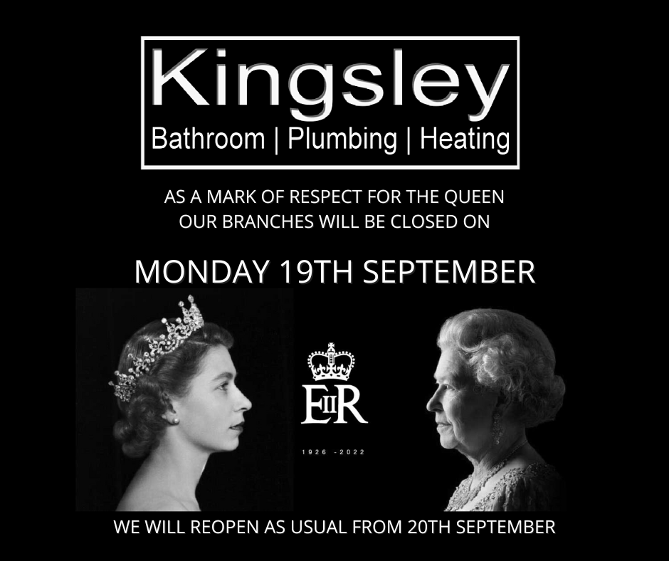 KingsleyBPHC's tweet photo. As a mark of respect for the Queen, our branches will be closed on Monday 19th September 2022 https://t.co/4fJMv3E3rZ