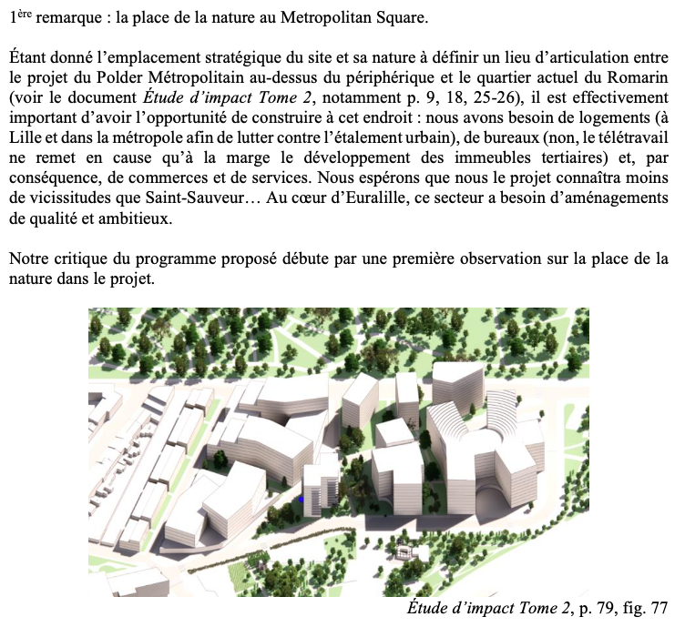 lille_en_grand's tweet photo. L' #Idéedulundi n°55 s'inscrit dans l'enquête concernant le #MetropolitanSquare. La 1ère remarque est la suivante : un nouveau quartier doit toujours être accompagné d'un nouvel espace vert. Ici, il faut un vrai square, même si bcp de vert semble présent autour...A suivre #Lille https://t.co/WupZYLFgkM