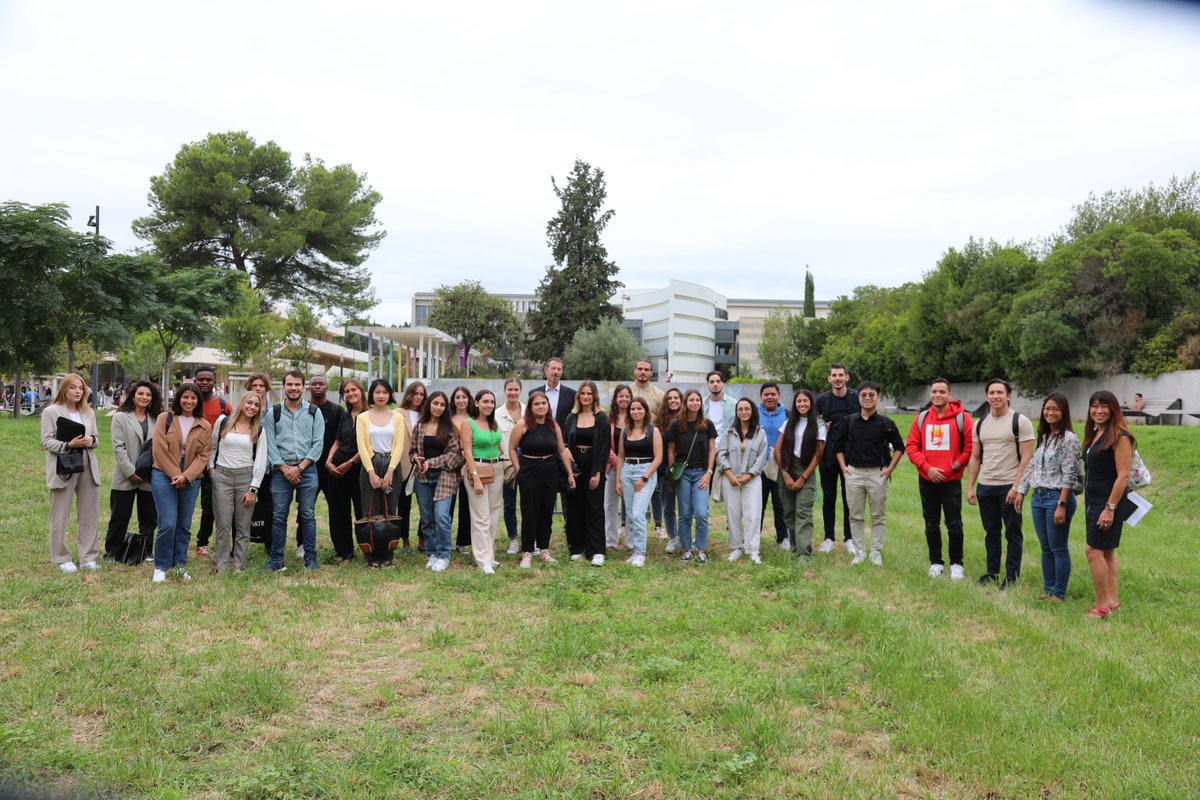 IAE_Montpellier's tweet photo. 🏫 Happy back-to-school to the Master 1 International Business Engineering students who joined us this morning at IAE Montpellier🪂
ℹ️+information about our programs: https://t.co/JhbLMHGufv
#SchoolReentry #backtoschool #IAE #LetsGo #international #student #studyabroad https://t.co/RlaYTtgS2X