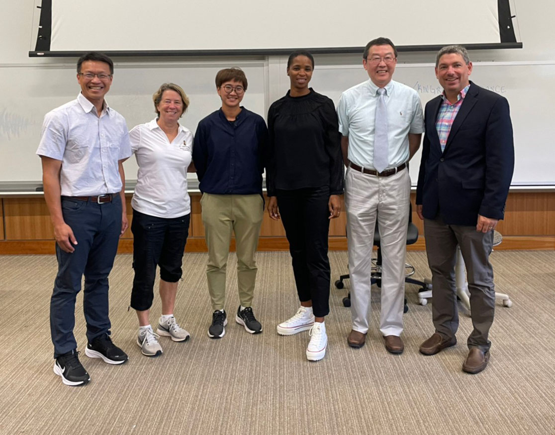 UNCG HHS (@uncghhs) on Twitter photo Dean <a href="/CarlMattacola/">CarlG@theG</a> attended the <a href="/UNCGKin/">Department of Kinesiology, UNCG</a> colloquium on Friday, and enjoyed learning about the amazing research being conducted by our faculty, students and award-winning alumni, like visiting scholar Dr. Yu-Kai Chang. He received the HHS 2020-21 Distinguished Alumni Award. #KIN Dean <a href="/CarlMattacola/">CarlG@theG</a> attended the <a href="/UNCGKin/">Department of Kinesiology, UNCG</a> colloquium on Friday, and enjoyed learning about the amazing research being conducted by our faculty, students and award-winning alumni, like visiting scholar Dr. Yu-Kai Chang. He received the HHS 2020-21 Distinguished Alumni Award. #KIN