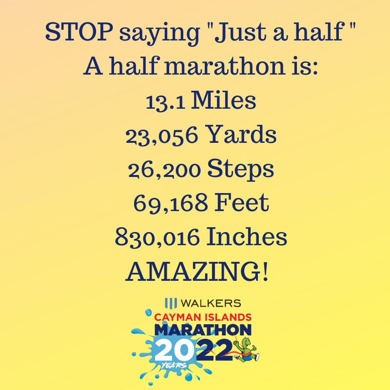 caymanmarathon's tweet photo. We feel like this cannot be said enough! Completing a Half Marathon is truly an amazing feat!

#RunCayman #MondayMotivation #WalkersCaymanIslandsMarathon #CaymanIslandsMarathon #HalfMarathon https://t.co/MEhpKhC3Um