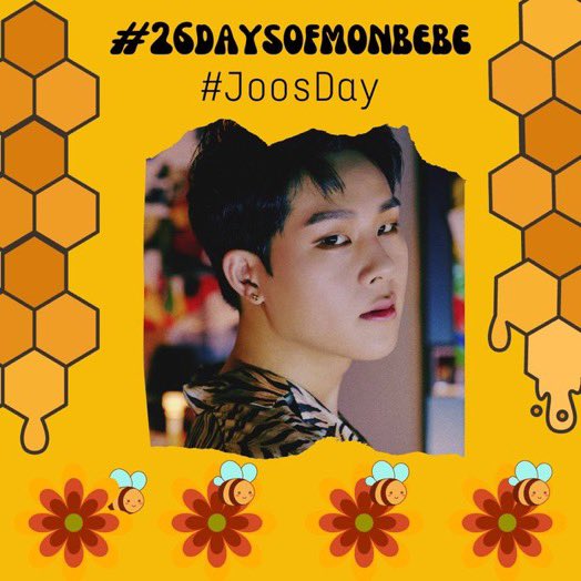 MonbebeMonth's tweet photo. It’s day 13 of #26DaysofMonbebe!!
Let’s celebrate Monsta x’s main rapper #JOOHONEY today
Share your favorite Jooheon pics, vids or memories. 🐝🐝
Make sure to use the hashtag #JOOSDAY ❤️ https://t.co/k5cmGVrCv2
