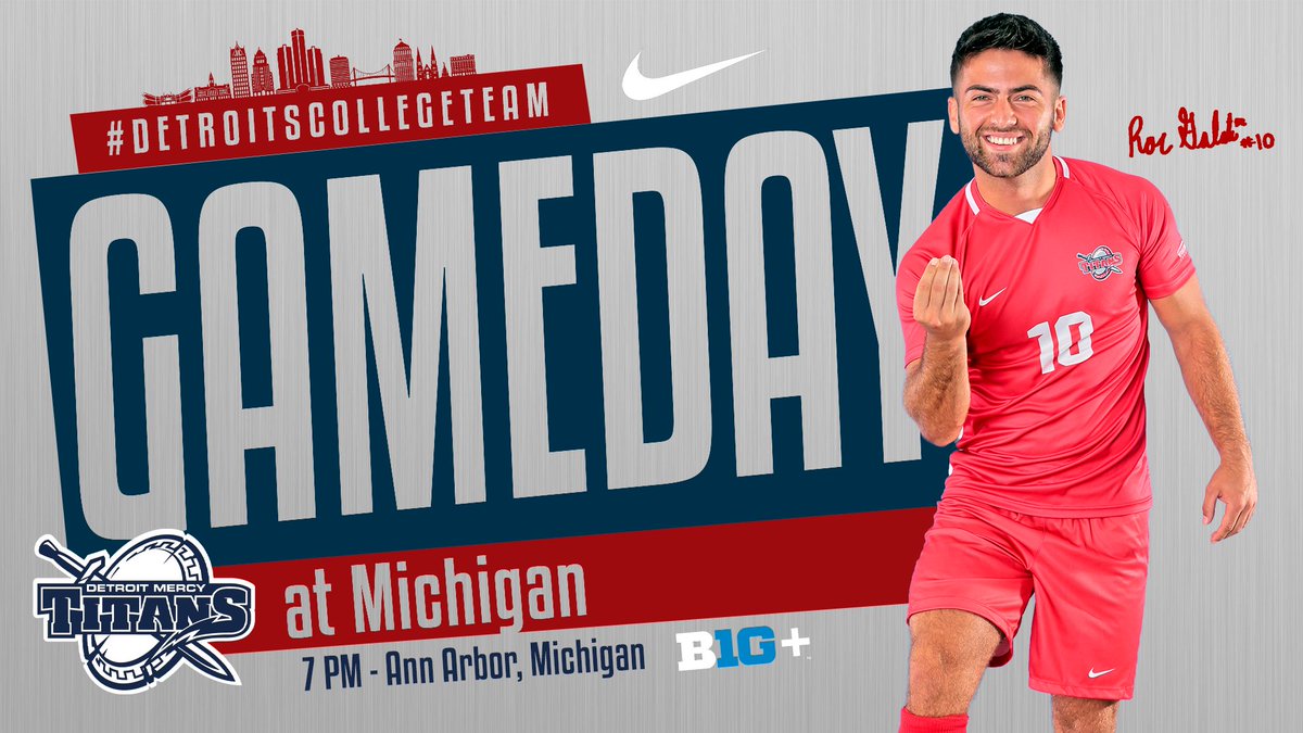 Monday Night Fútbol at Michigan!!
📍| Ann Arbor, Mich.
🕖| 7 pm
🏟️| U-M Soccer Stadium
📺| bit.ly/3exKYS0
📈| bit.ly/3B6WwmR
#DetroitsCollegeTeam ⚔️
