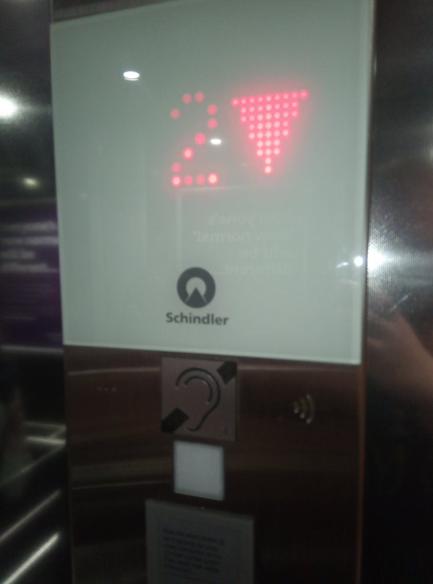 Schindler's Lift.