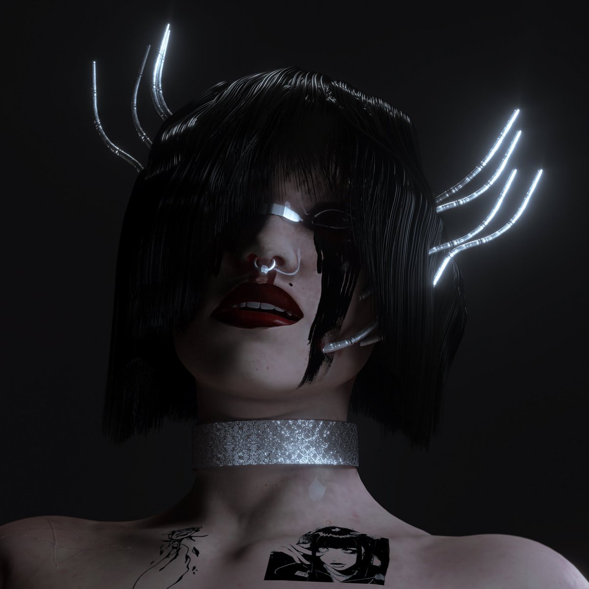 Annabel. Princess of blooming darkness. 🩸

Available on <a href="/foundation/">Foundation 🌐</a>

0.25 $ETH Reserve 
0.34 $ETH Buy now  

foundation.app/@deathdedesign…