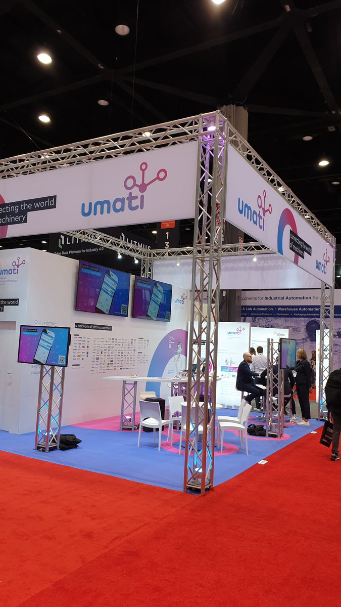 Good Morning Chicago! <a href="/IMTSchicago/">IMTS</a> @HannoverMesseUS just started and #umati is part of it! Come see us in East hall, booth 134744. <a href="/VDMAonline/">VDMA</a> <a href="/VDWonline/">VDWonline</a>