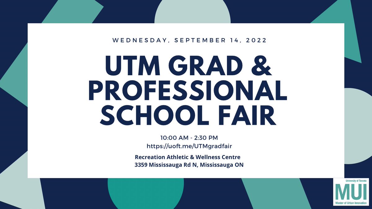 MUI_UofT's tweet photo. Are you graduating next year? Interested in urban planning, urban policy, economic development, municipal administration, innovation, politics and public management? Come talk to us at the UTM grad fair!#urbaninnovation #MUI_UTM #Masterofurbaninnovation #yourfutureisnow https://t.co/tvTofSXH7K