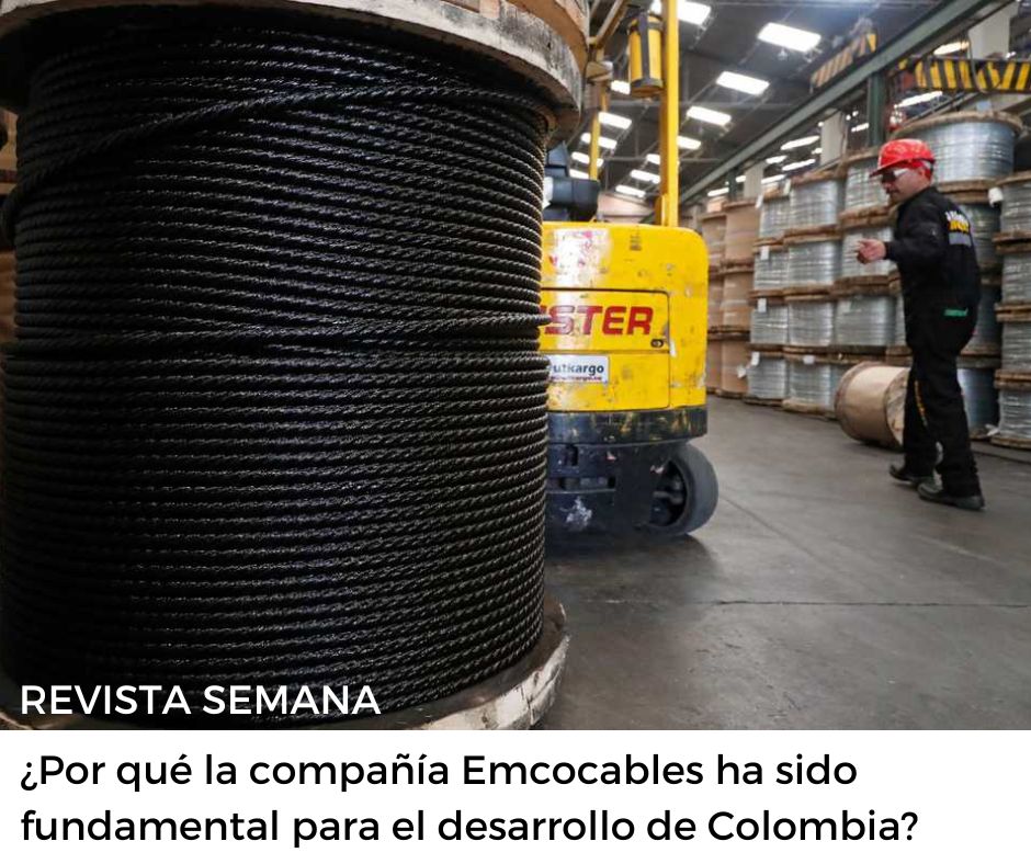emcocablessas's tweet photo. #Emcocables Logró recuperarse de la crisis generada por la pandemia y hoy se muestra fuerte con inversiones en tecnología y en su planta de producción. Leer más https://t.co/FxcZKCgHBU https://t.co/Nne2271UZR