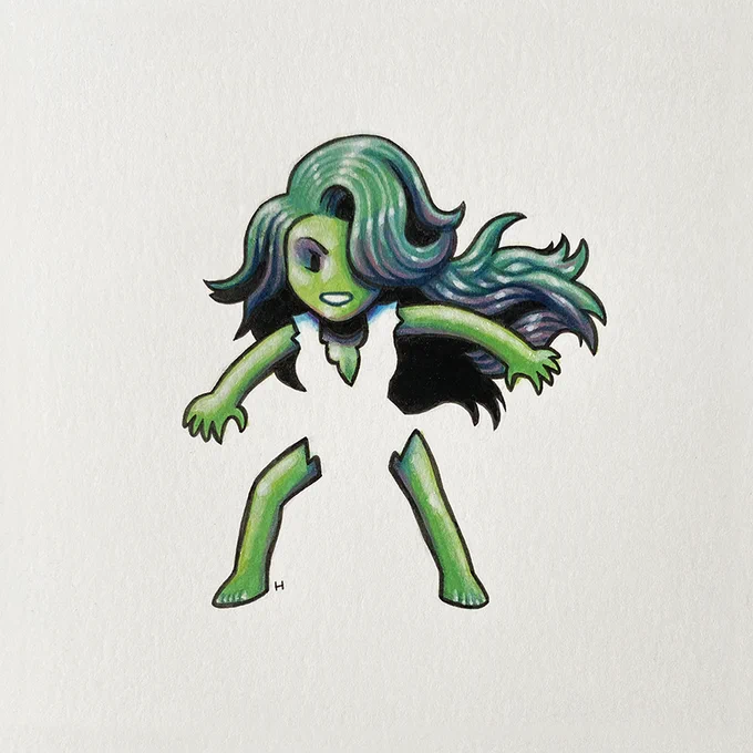 Little heroes I art dropped yesterday. 