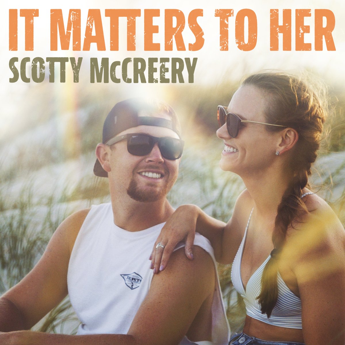 ScottyMcCreery's tweet photo. Yall, my new single "It Matters to Her" is out now at country radio!

I wrote this song with Rhett Akins and Lee Thomas Miller because after four years of marriage to Gabi, I've learned a few things. This song sums up some of those lessons! 

https://t.co/4uDybLGnab https://t.co/t7KInmKCeF