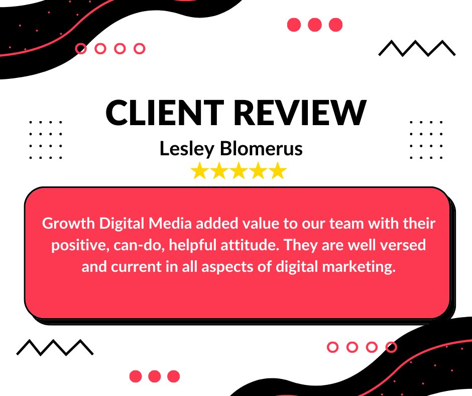 #Clientreview  - "Well versed and current in all aspects of digital." Lesley Blomerus (Director of the Yellow Hub at #PepAfrica) Learn more: bit.ly/3L9PgLu #DigitalMarketing #socialmediamarketing