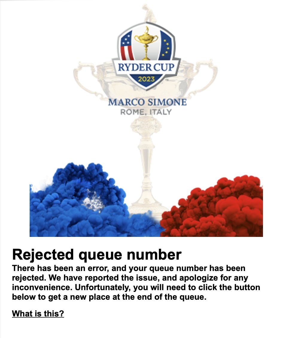 Jake_Goforth's tweet photo. @rydercup @RyderCupEurope @RyderCupUSA It has happened 4 times now. https://t.co/ptN4O60sph