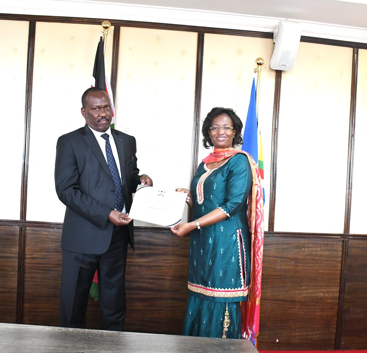 Susan Mochache, CBS tweet media