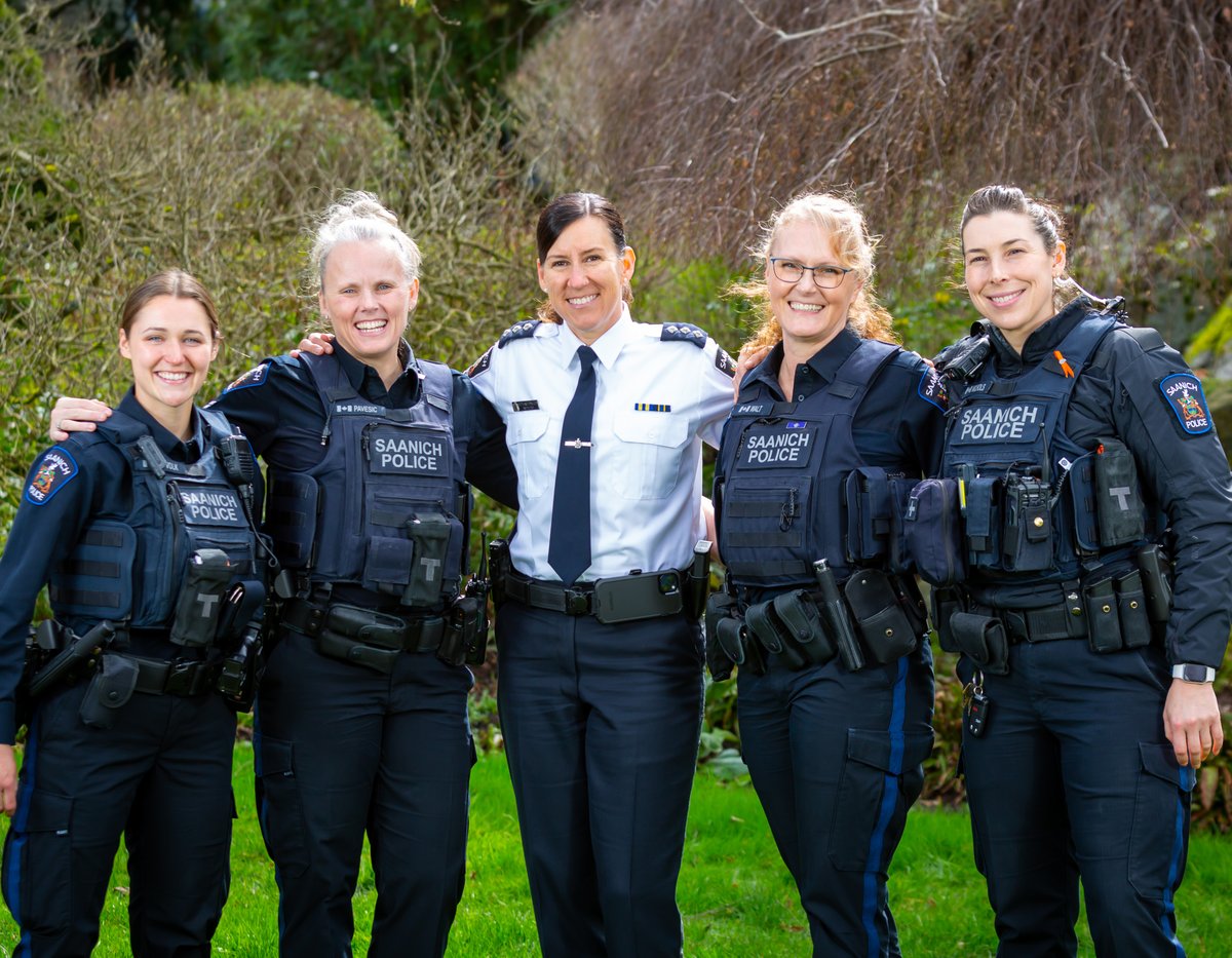 Today we recognize #NationalPoliceWomanDay and celebrate the remarkable contributions, leadership and commitment our women bring to the Saanich Police Department and our #Saanich community.