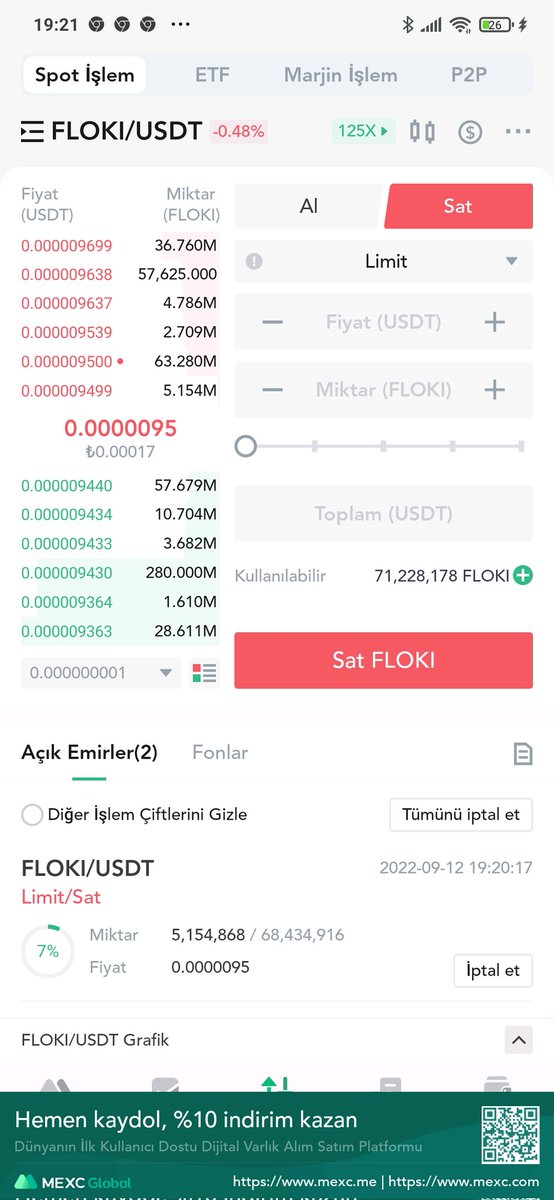 Hırsız occlari 2 sattir emrin calismiyor. Böyle merdiven altı coin almayın  #floki çoptur $floki Tokatçı projedir.  Hırsız pçler  2 sattir satmaya çalışıyorum talimat verdikçe diyet assagi geliyor sizin aqkkkkkk ben