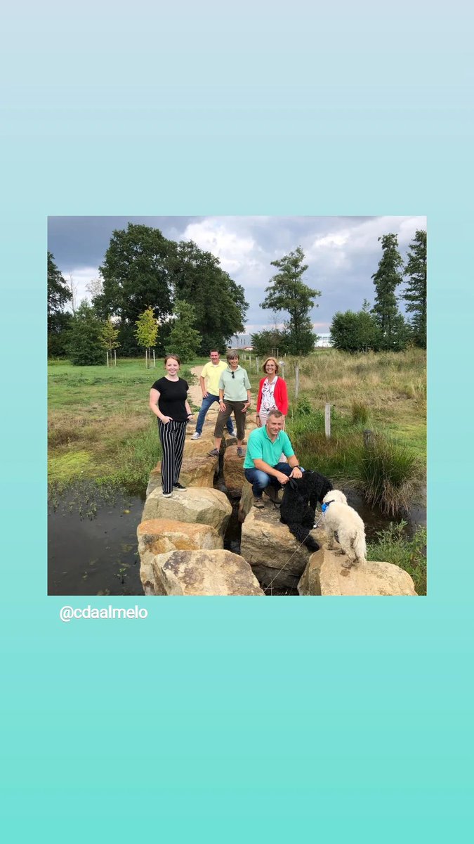 PRTulp's tweet photo. Gisteren zijn we met een frisse neus begonnen aan het nieuwe politieke seizoen. Lekker wandelen over de doorbraak en aansluitend een lekker hapje eten. 
#almelo #cdaalmelo #vooreenleefbarestadwaariedereenmeetelt https://t.co/Hxs5mSWcst
