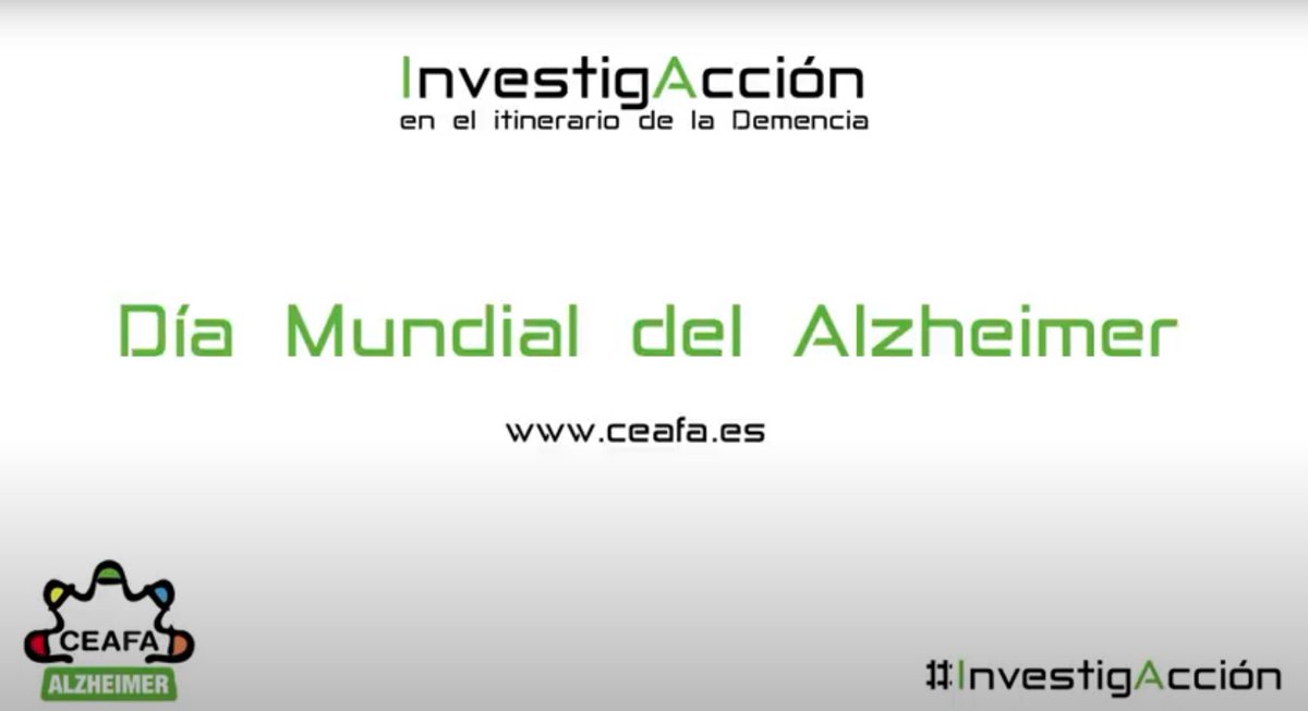 entremayores's tweet photo. Con motivo del 21 de septiembre, @AlzheimerCeafa  lanza la #campaña ‘InvestigAcción. En el itinerario de la demencia’

https://t.co/jKIzZlM7NK https://t.co/dNoIKwWEXs