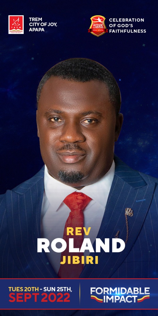 tremcojapapa's tweet photo. ROLAND JIBIRI is the lead pastor of TREM KING'S COURT in Ojodu, Lagos.
His strong passion is to see believers reach their God-ordained destinies through sound application of the principles of God's word.
He'll be live @ #CGF2022!
#TREMCOJAPAPA
#FORMIDABLEIMPACT
#TREM https://t.co/MpyI262ngG