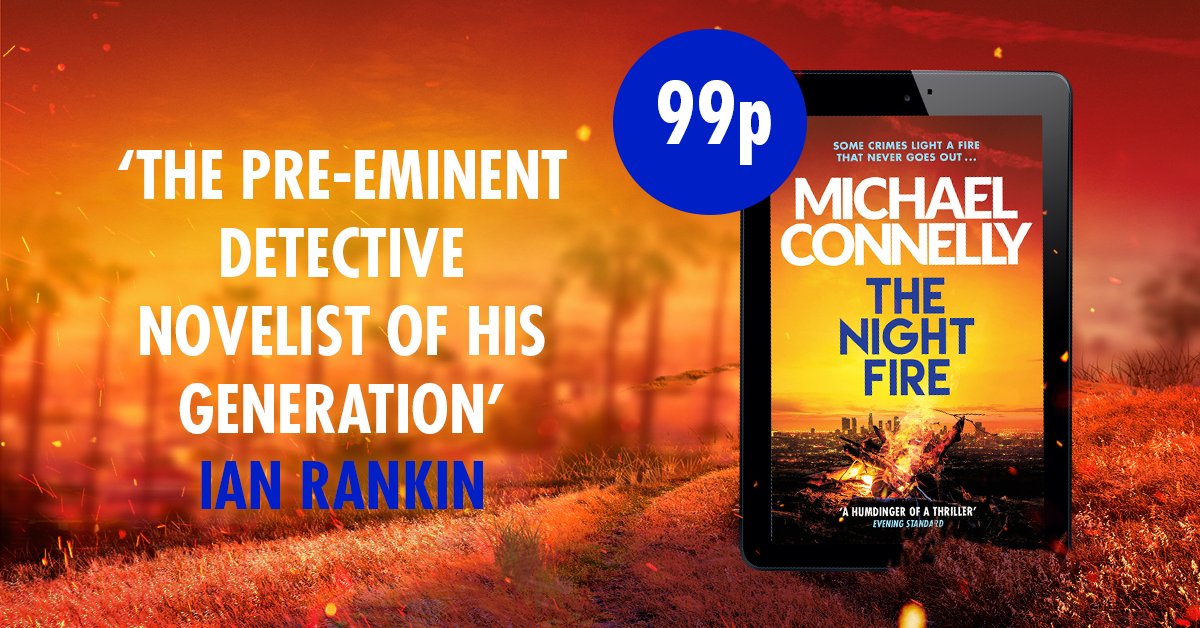 orionbooks's tweet photo. Ballard and Bosch reunite on the murder case that obsessed Bosch's mentor – but was this flame kept alive, or a secret that was meant to be snuffed out?
Don't miss @Connellybooks' #TheNightFire for just 99p in eBook! https://t.co/YMXPvZGmST https://t.co/2LqBnCUkvA