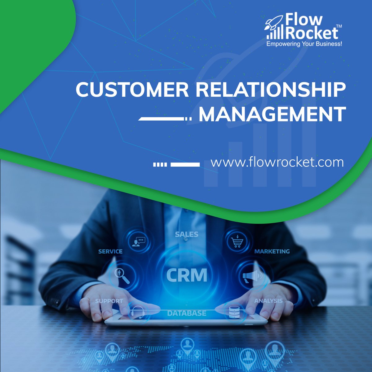Iamflowrocket's tweet photo. Increase leads and retain your customers with the best Customer Relationship Management platform at #FlowRocket. Brainstorm with our #CRM specialists to use the latest marketing databases &amp; project management tool. Reach out to our CRM experts, today! 

#CRMSoftware #CRMProjects https://t.co/YLABS1KZo1