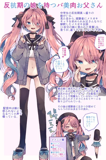 色々なバ美肉お父さんたち