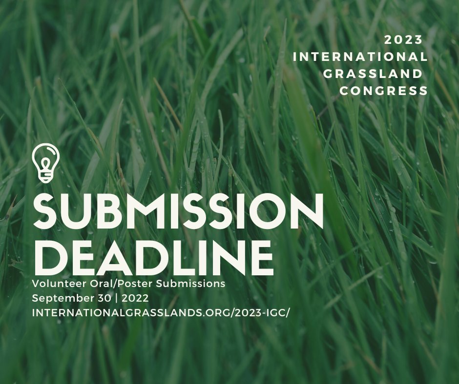 International Grassland Congress on Twitter "IGC2023 https//t.co