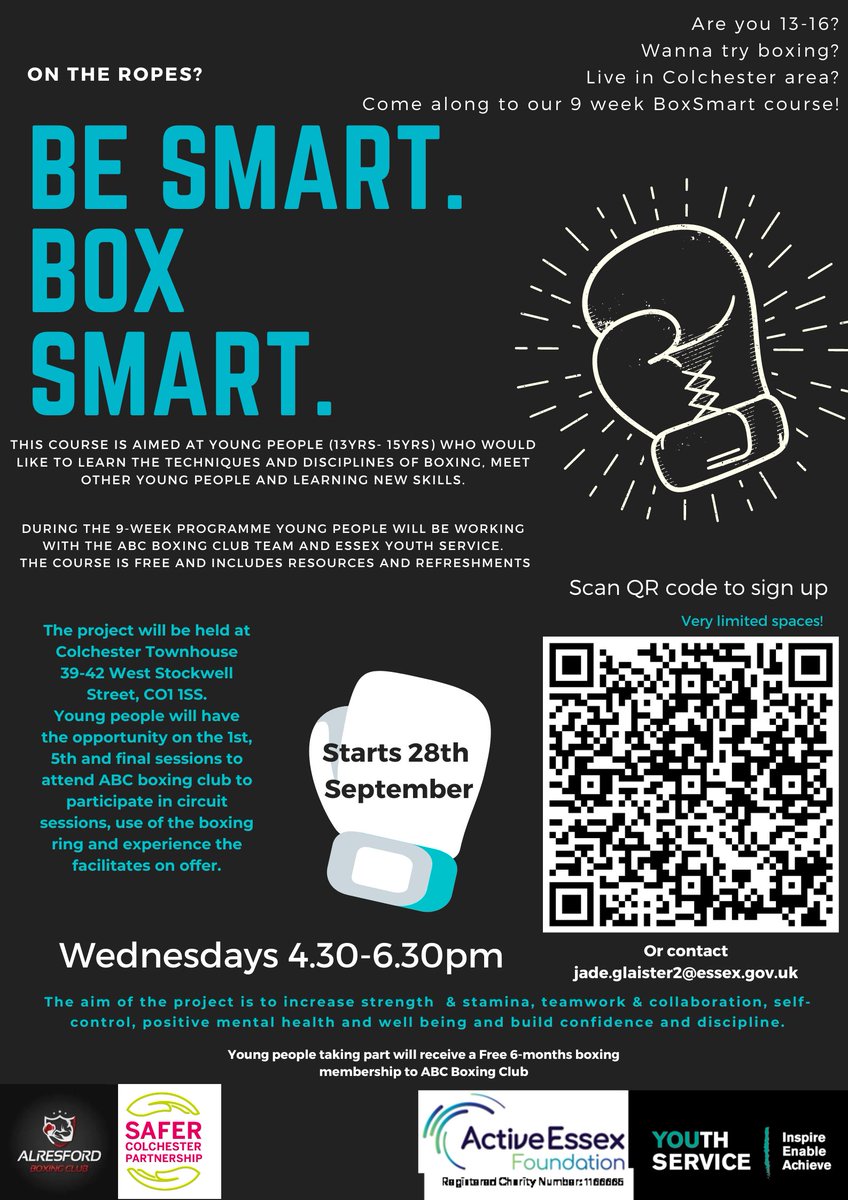 Do you know a young person that could benefit from this? If so, act fast.