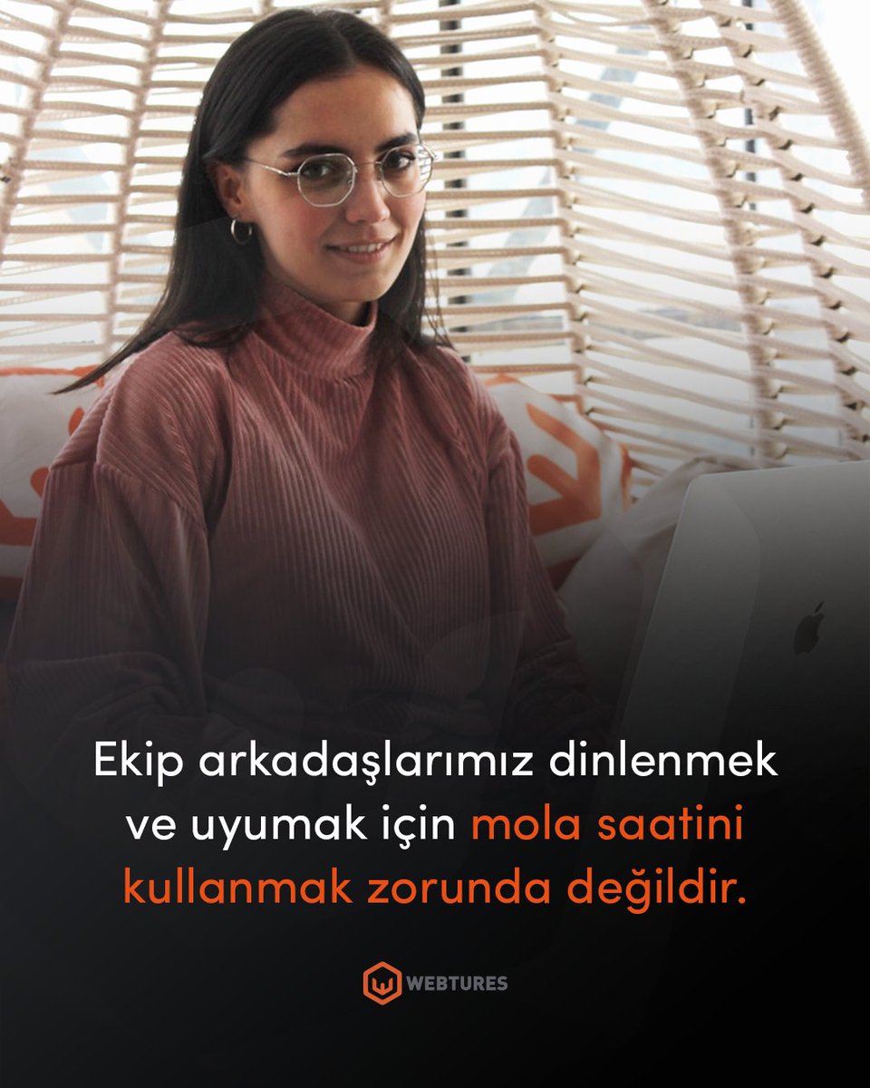 webtures's tweet photo. Gün içinde ofis salıncağımızda gözünü dinlendiren ekip arkadaşlarımıza denk gelebilirsiniz 😊
#webtures #kültür #ajans #izin #mola https://t.co/48E7KsrPLs