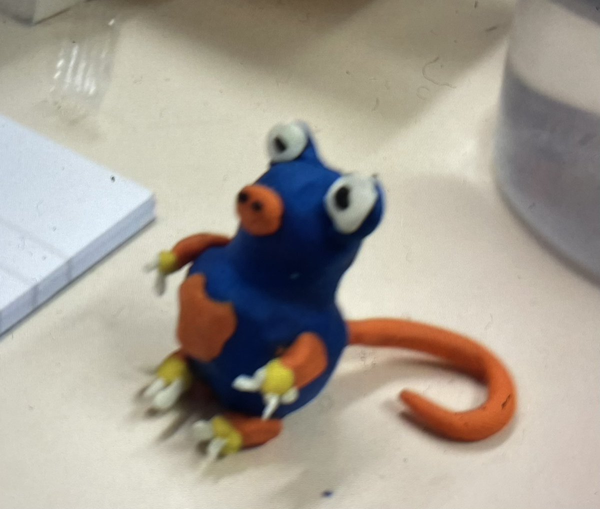 BeeHendry's tweet photo. In Year 6 @shiplakeprimary we have been reading The Arrival by Shaun Tan. Today the children made their own creatures to keep as little companions… https://t.co/Ng7nvcYnym