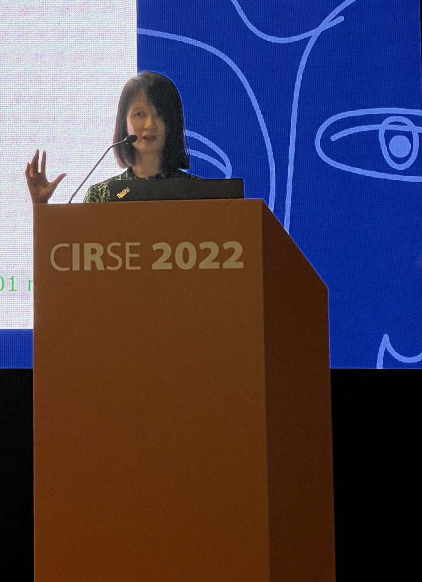 VinsonChan's tweet photo. My dear mentor @TzeWah1 speaking about the #Hope4Liver Trial and histotripsy by @histosonics at @cirsesociety #CIRSE2022. The future of non-invasive cancer treatment is here! https://t.co/UOibmyjMat
