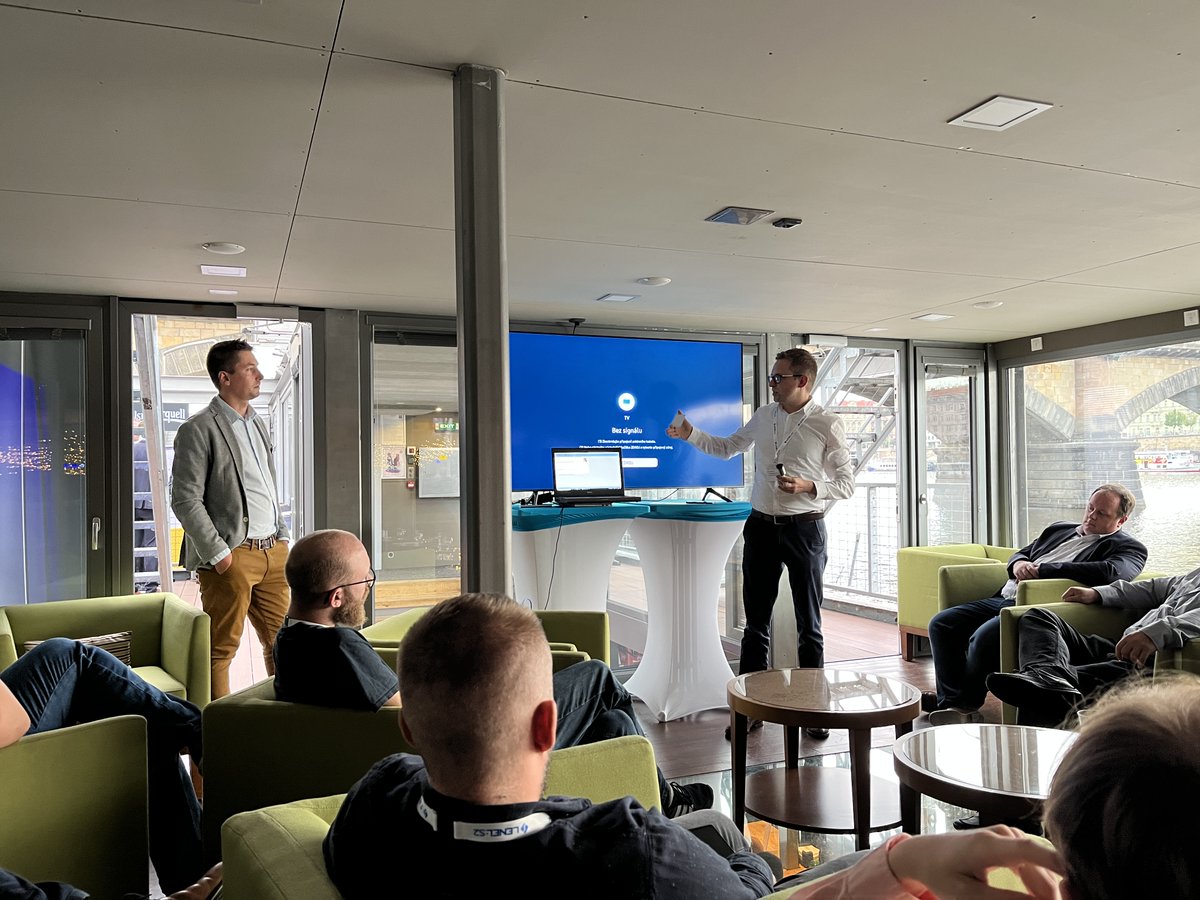 CoreWillSoft's tweet photo. #CoreWillSoft had a great journey to Prague to #Envision, a partner event of #LenelS2. Thanks for the possibility to speak to the channel partners and end customers to define current market opportunities and challenges.
#accesscontrol #onguard #integrations https://t.co/svOEeUN5bA