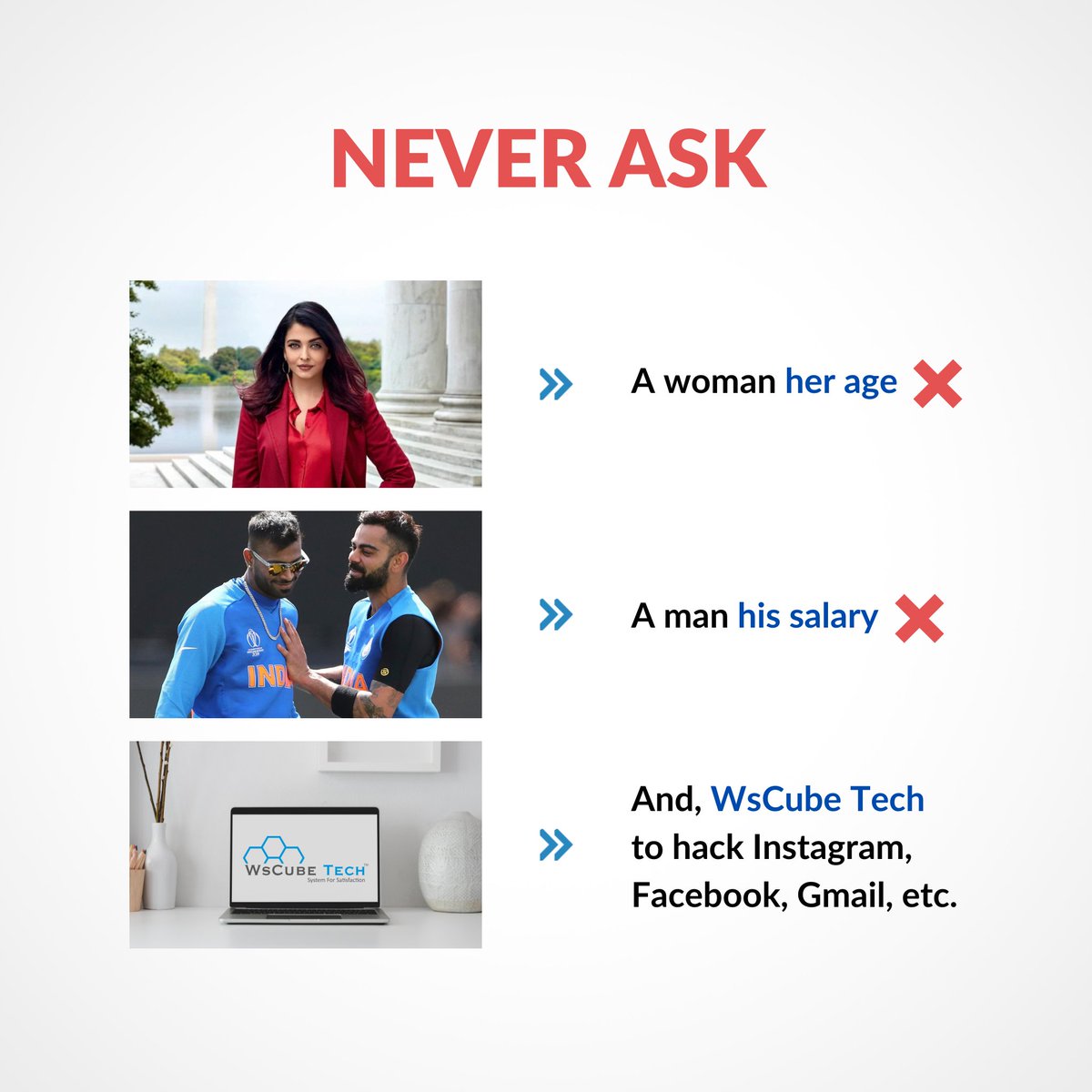 wscubetechindia's tweet photo. Issued in Public Interest🙏
.
.
.
.
.
.
.
.
.`
#wscubetech #viralmemes #marketing101 #memesmarketing #digitalmarketingmeme #neverask #momentmarketing https://t.co/bxKhcKZ4wO