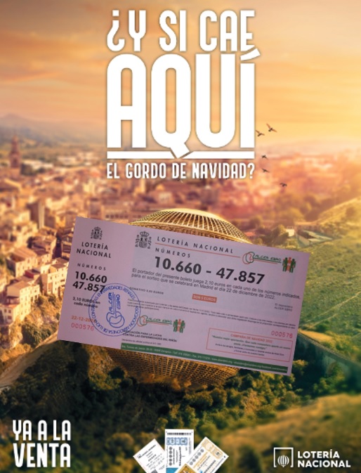 𝐋𝐎𝐓𝐄𝐑𝐈𝐀 𝐃𝐄 𝐍𝐀𝐕𝐈𝐃𝐀𝐃. 
Números a los que jugamos: 𝟭𝟬.𝟲𝟲𝟬 y el 𝟰𝟳.𝟴𝟱𝟳.
Cada boleto 5€ con un donativo de 0,80€ 
🍀 ¿Y si este año cae el 𝑮𝑶𝑹𝑫𝑶 𝑫𝑬 𝑵𝑨𝑽𝑰𝑫𝑨𝑫 𝒆𝒏 𝑨𝑳𝑪𝑬𝑹 𝑬𝑩𝑹𝑶? 
¡No te quedes sin tu número! 

#loteríadenavidad #alcerebro